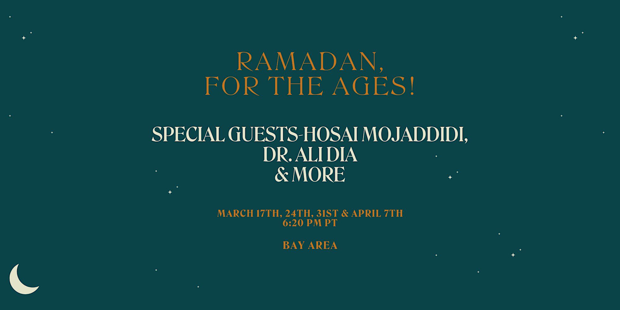 Ramadan, For the Ages Bay Area! THAT SV LIFE